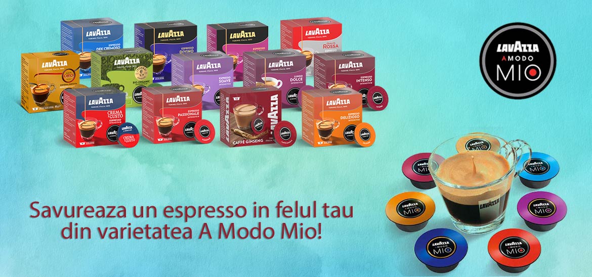 capsule de cafea Lavazza A Modo Mio