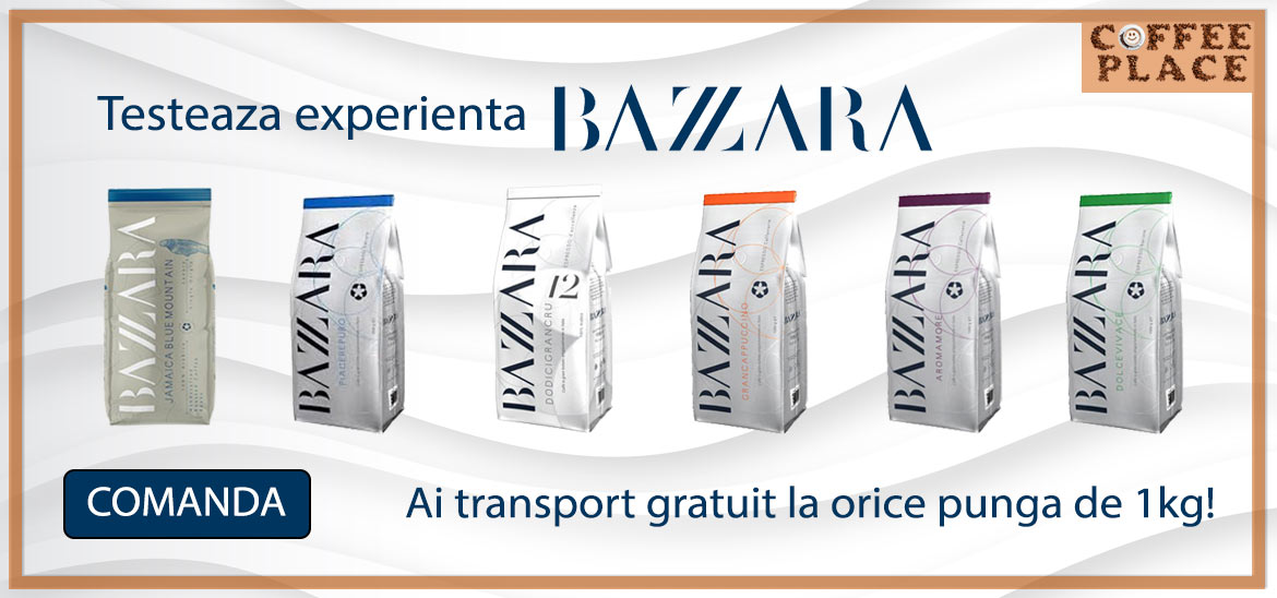 Testeaza experienta unei cafele desavarsite! Ai transport gratuit la orice punga de cafea Bazzara.