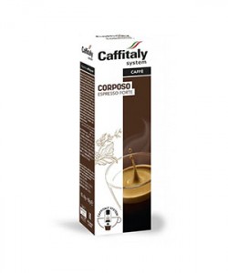 Caffitaly Corposo 10 capsule cafea compatibile Cafissimo