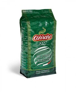 Carraro Globo Verde cafea boabe 1kg