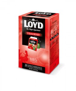 Loyd ceai Strawberry HoReCa 20 plicuri