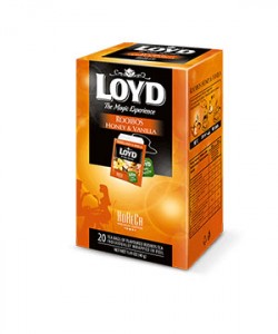 Loyd ceai Rooibos Honey HoReCa 20 plicuri
