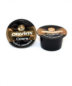 Covim Opera Gold Arabica 100 capsule cafea compatibile Lavazza Blue