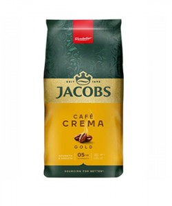 Jacobs Cafe Crema Gold cafea boabe 1kg