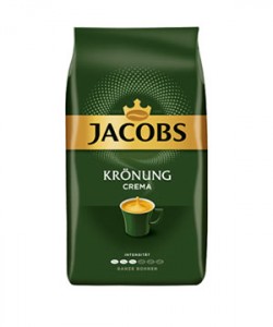 Jacobs Kronung Crema cafea boabe 1kg