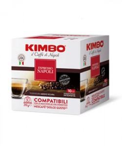 Kimbo Espresso Napoli 30 capsule cafea compatibile Dolce Gusto
