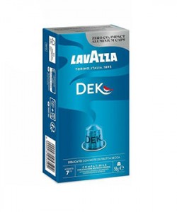 Lavazza Nespresso Dek 10 capsule cafea