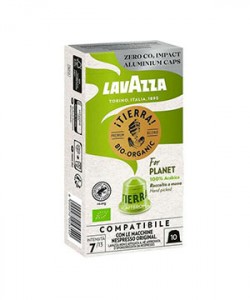 Lavazza Nespresso Tierra Bio Organic 10 capsule cafea