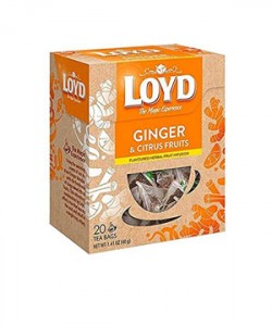 Loyd ceai piramida Ginger&Citrus 20 plicuri