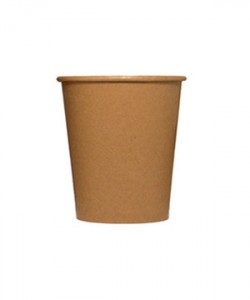 Pahare carton 4 oz kraft (set 50 buc.)