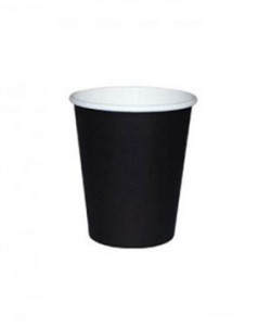 Pahare carton 4 oz negre (set 50 buc.)