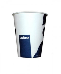 Pahare Lavazza carton 6 oz automate (set 50 buc.)