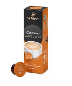 Tchibo Cafissimo Caffe Crema Vollmundig / Rich Aroma 10 capsule cafea