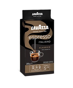 squat forget glass Lavazza Espresso Italiano cafea macinata 250g - Coffee Place