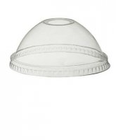 Capace din plastic PET  frappe (Set de 100 buc.)