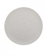 Farfurii albe carton D263 (100 buc)