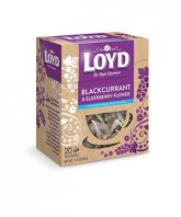 Loyd ceai piramida Blackcurrant&Elderberry 20 plicuri