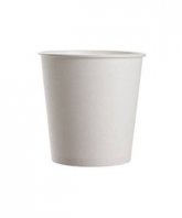 Pahare carton 4 oz albe (set 50 buc.)