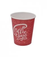 Pahare carton 4 oz Coffee Time (set 50 buc.)