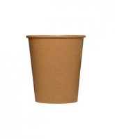 Pahare carton 4 oz kraft (set 50 buc.)
