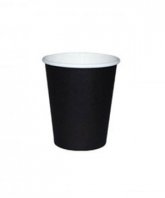 Pahare carton 4 oz negre (set 50 buc.)