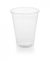 Pahare din plastic 400 ml (set 50 buc.) 