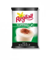 Regilait Topping 2 lapte granulat pentru cafea 500g